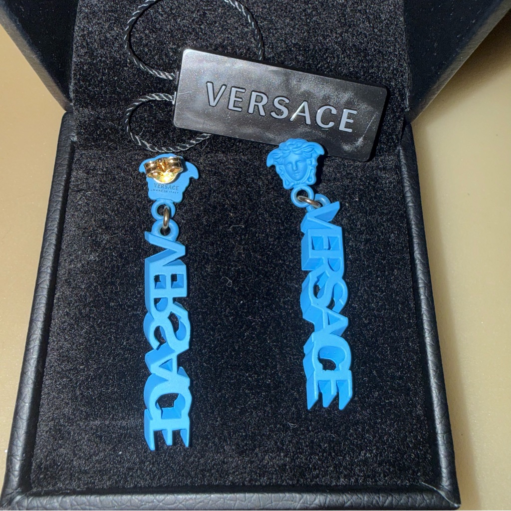 Versace Black Gift Box With Silver Logo